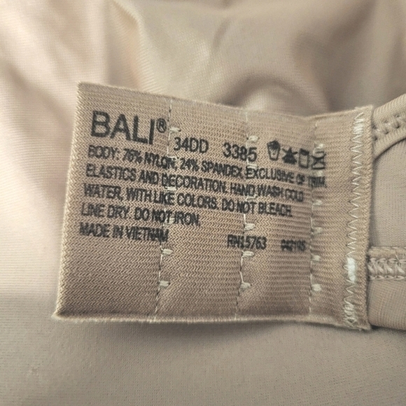 Lilyette by Bali Medium Brown Bra 34DD NWOT - Picture 4 of 4